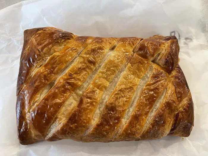 Golden puff pastry